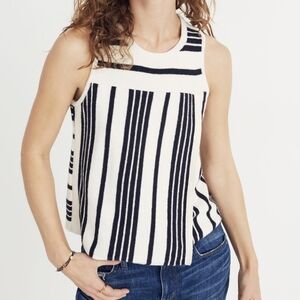 Madewell Stripe-Play Sweater Knit Tank